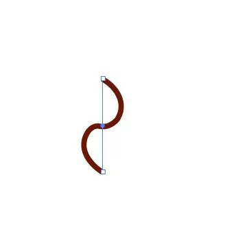 在illustrator中将一条直线做成S型曲线的具体操作