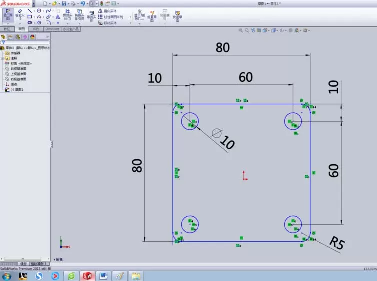 SolidWorks制作出手机支架的操作教程