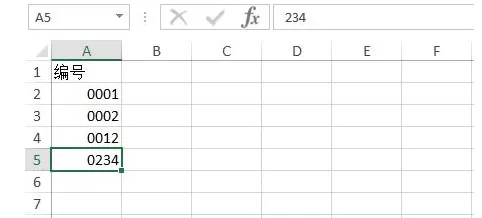 在Excel工作表里输入0开头数字的具体操作