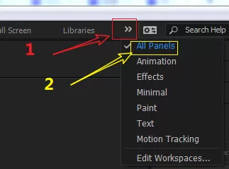 ae2017设置窗口的操作步骤介绍