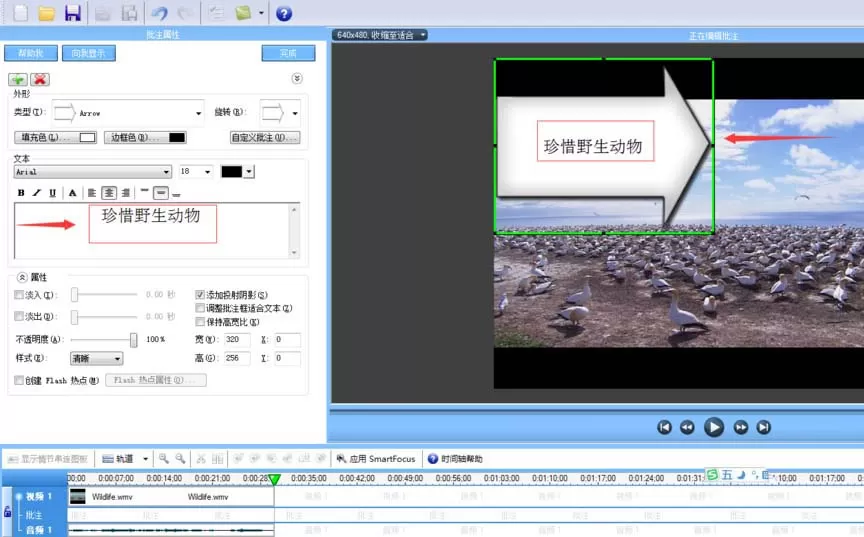 camtasia studio为视频加上文字批注的具体操作