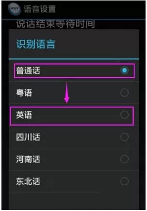 讯飞输入法更改识别语言的操作过程