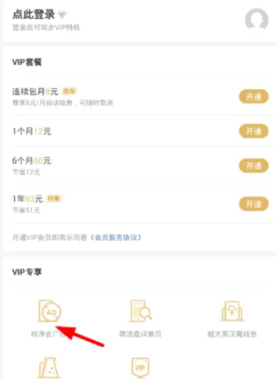在有道词典中开启纯净去广告模式的详细操作方法