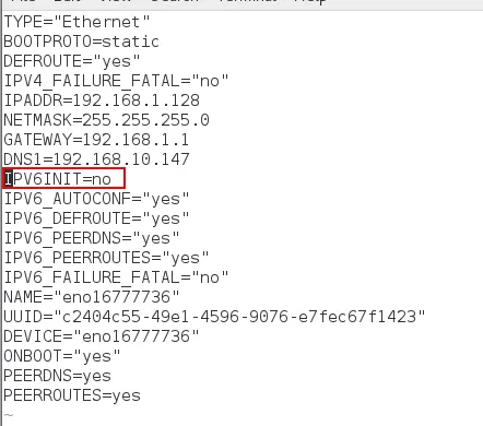 centos7关闭ipv6仅使用ipv4的操作过程