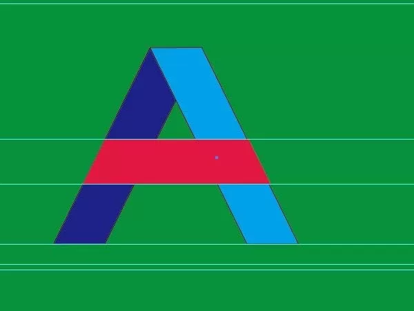 如何打造出彩色英文字母?使用AI来完成
