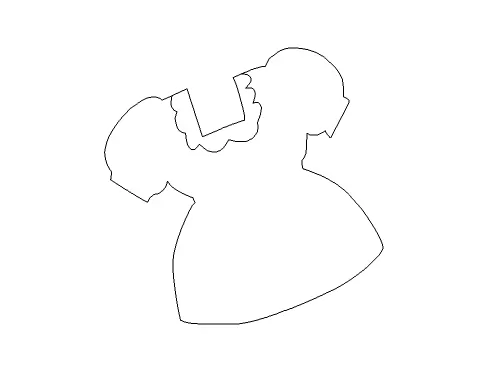 使用flash绘画出女孩子裙子的具体操作方法