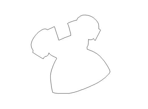 使用flash绘画出女孩子裙子的具体操作方法