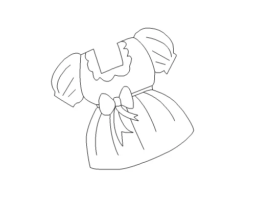 使用flash绘画出女孩子裙子的具体操作方法