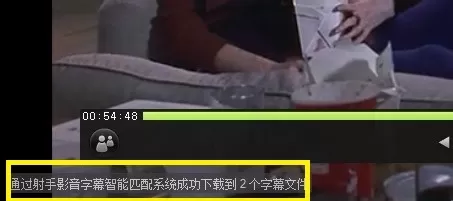 在射手播放器中加载字幕的具体方法