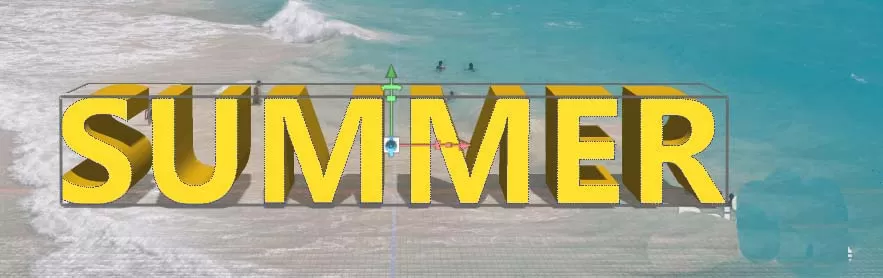 使用ps打造出3D立体文字的操作过程