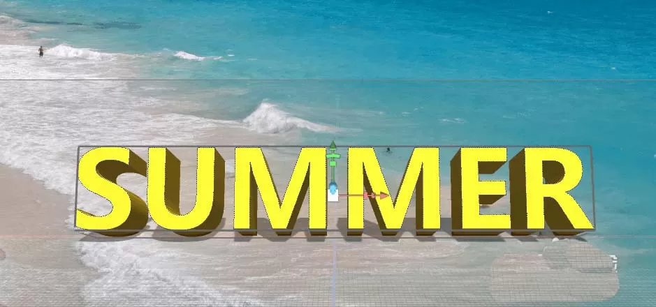 使用ps打造出3D立体文字的操作过程