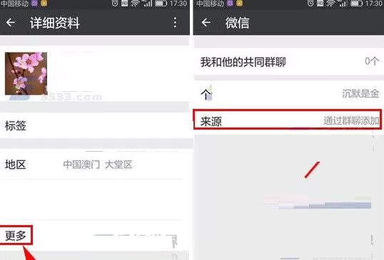 微信中实行查看好友来源方式的详细步骤