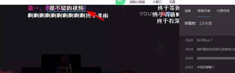 优酷视频中将自己发的弹幕删除的详细步骤
