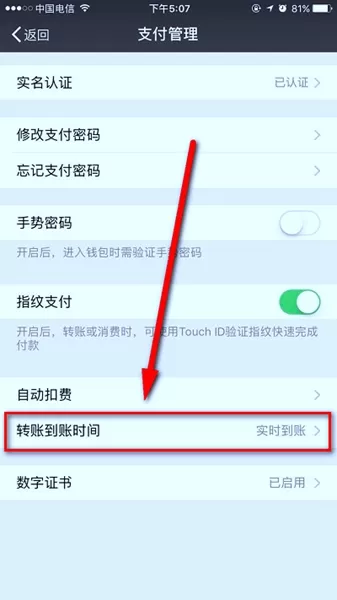 在微信中实现设置延时到账的操作步骤