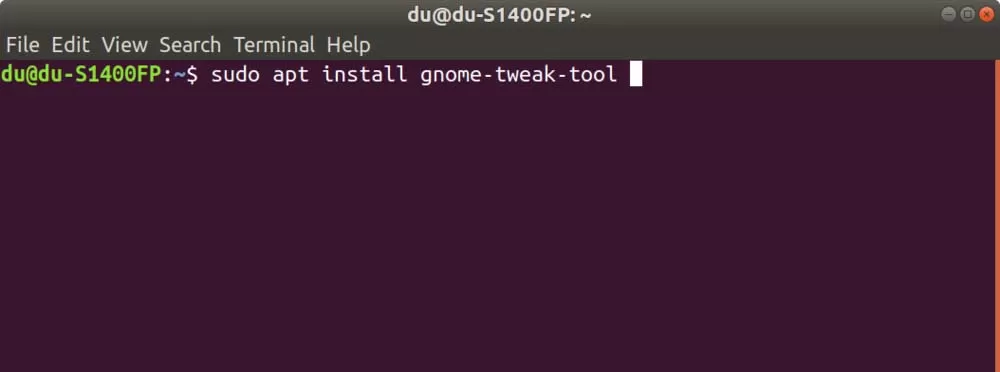 Ubuntu17.10修改系统字体大小的操作步骤