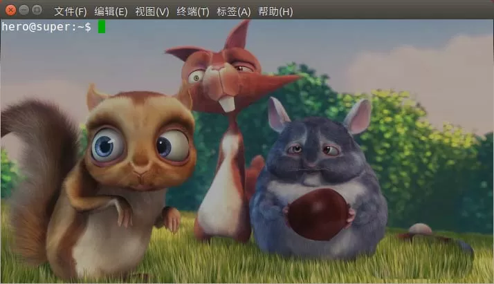 ubuntu设置终端背景图片的操作过程