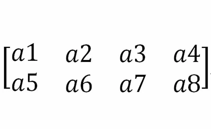 使用word输入2*4矩阵的操作步骤