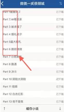 在书香小说里查看目录的操作技巧