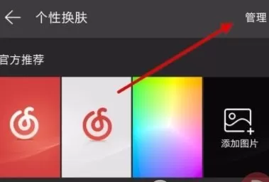 在网易云音乐里删除已下载皮肤的操作步骤