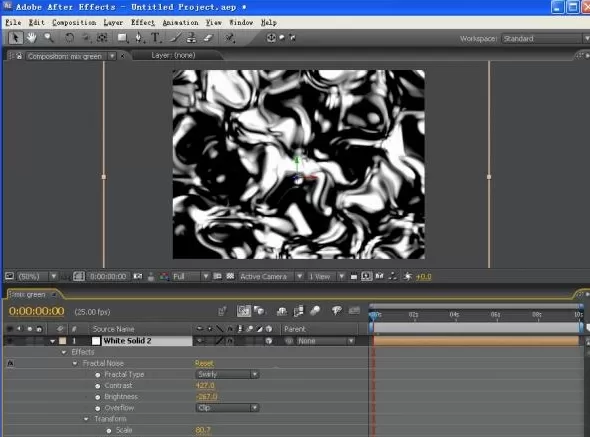 利用After Effects制作出极光效果的具体操作步骤