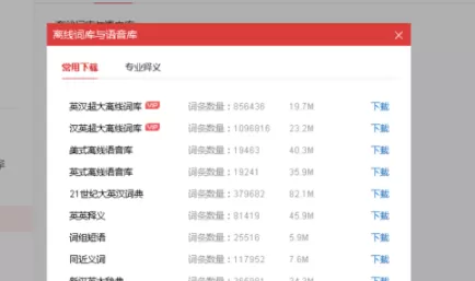 有道词典没有网络进行查询单词的操作教程