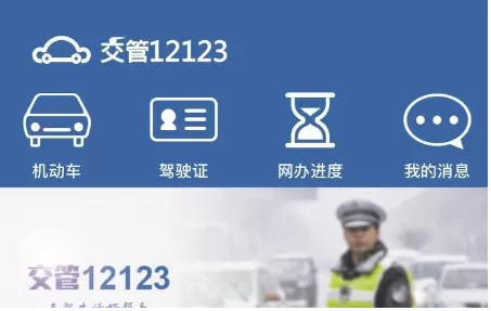 使用交管12123查询驾驶证分的简单教程