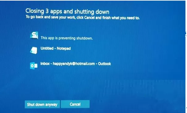 Win10关机遇到应用程序阻止的处理教程