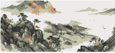 利用cdr制作出水墨画的具体步骤