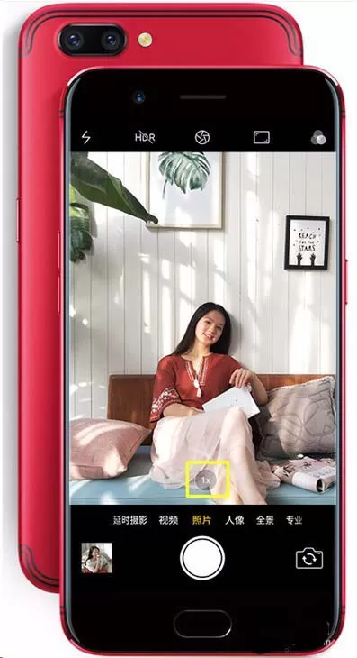 OPPO R11用2倍双摄变焦拍照的教程