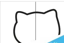 使用cdr制作出hello kitty猫的详细步骤