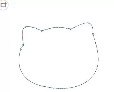 使用cdr制作出hello kitty猫的详细步骤