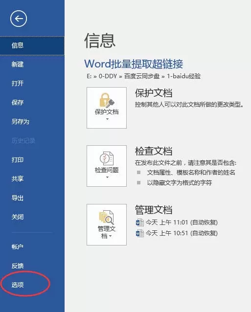 Word文件批量提取网址的详细教程