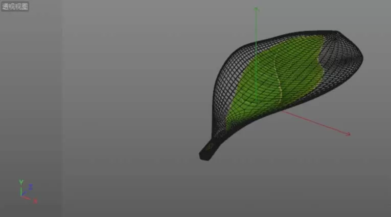 在C4D树叶模型中添加贴图的具体操作