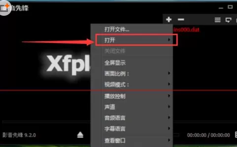 在影音先锋中实行使用磁力链接看视频的操作步骤