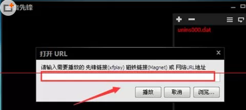 在影音先锋中实行使用磁力链接看视频的操作步骤