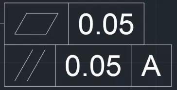 CAD输入形位公差的简单教程