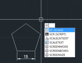 CAD指定比例因子缩放的操作教程