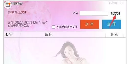 在独孤影音中实行为视频加密的详细步骤