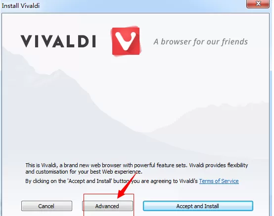 vivaldi浏览器的具体安装方法