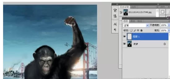 利于photoshop制作出闪电效果的详细方法