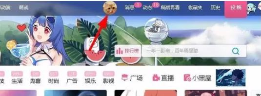 在bilibili中实行更改账号名称的具体步骤