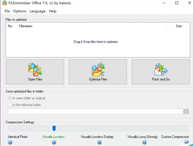 FILEminimizer Office软件压缩Office文档的操作教程