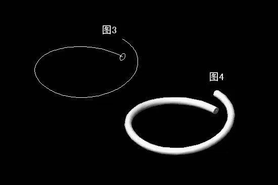 利用cad画出弹簧模型的操作步骤