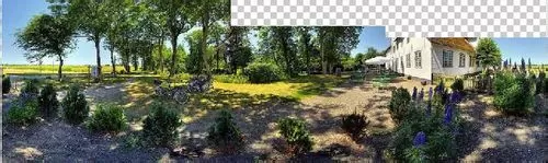 在photoshop中制作出全景照片的详细方法