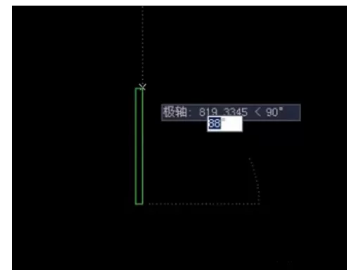 使用CAD绘制门弧平面图的操作方法