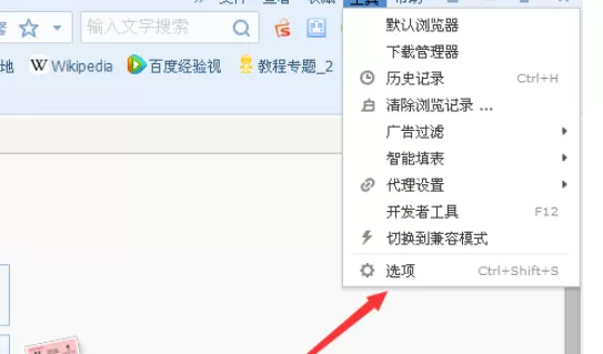 在搜狗浏览器中做标签设置的操作步骤