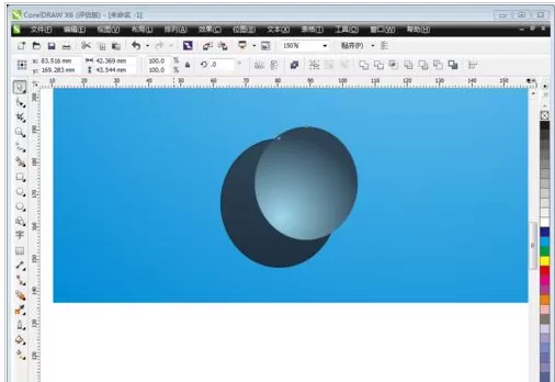 cdr制作出水滴效果的具体操作步骤