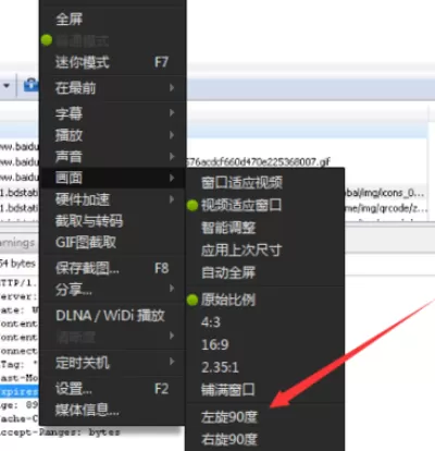 在迅雷影音中实现旋转播放视频的具体方法