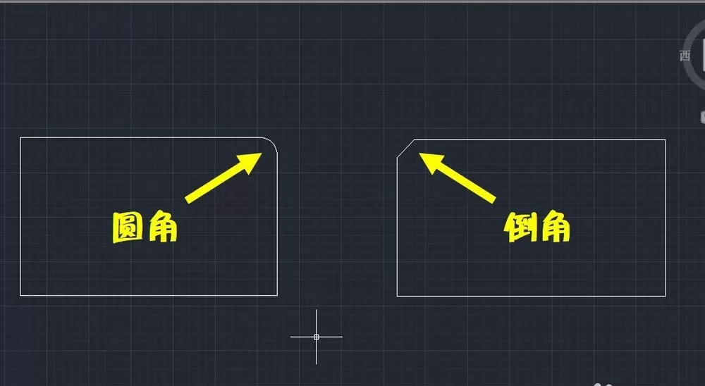 使用CAD制作倒角圆角的操作步骤