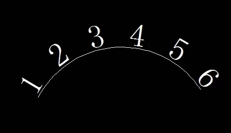 CAD制作出弧形排列的文字的图文步骤